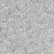 Crystal Transparent, Miyuki 11/0 Seed Beads, Colour 0131, 250 Grams Crystal Transparent, Miyuki 11/0 Seed Beads, Colour 0131, 250 Grams