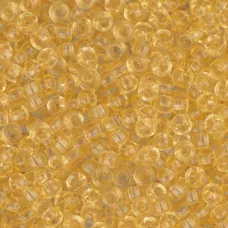 Miyuki Size 6 Seed Beads, Light Topaz Transparent, Colour 0132L, 250 Gram Miyuki Size 6 Seed Beads, Light Topaz Transparent, Colour 0132L, 250 Gram