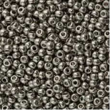 Palladium Plated, Miyuki 11/0 Seed Beads, Colour 0194, 50 Grams Palladium Plated, Miyuki 11/0 Seed Beads, Colour 0194, 50 Grams