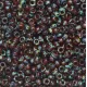 Transparent Flame Red Picasso, Miyuki 11/0 Seed Beads, Colour 4503, 250 Grams