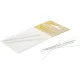 Medium twisted wire beading needles,  2.5 inch long, 0.012inch diameter. Pack of 10