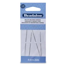 Beadalon JNEED2.25/4 Big Eye Needles, 2.25", 4 Pack Beadalon JNEED2.25/4 Big Eye Needles, 2.25", 4 Pack